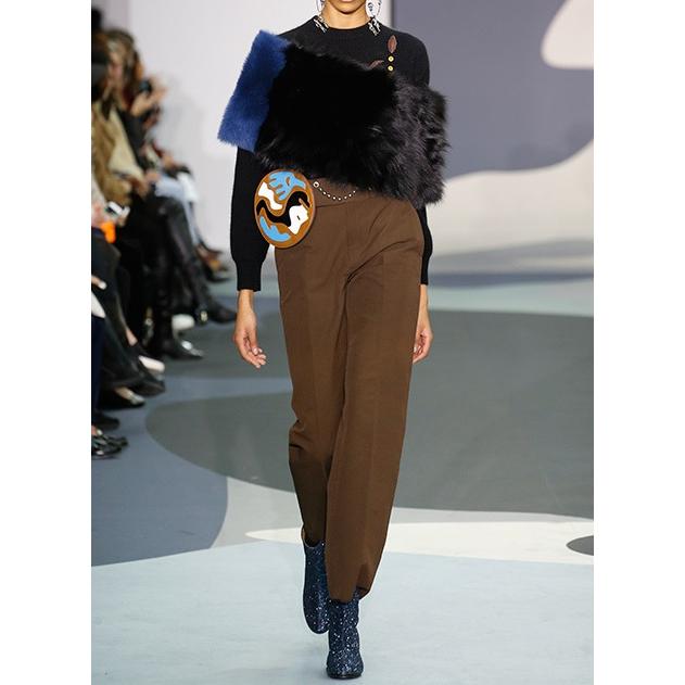 TOGA トーガ 16AW 日本製 リアルファーバイカラースヌード TA62-FW073 NAVY/BLACK マフラー g11488 |  | 07