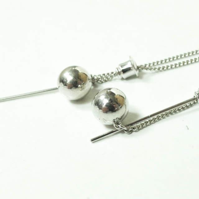TOGA トーガ ボールチェーンピアス シルバー アクセサリー g11492 |  | 02
