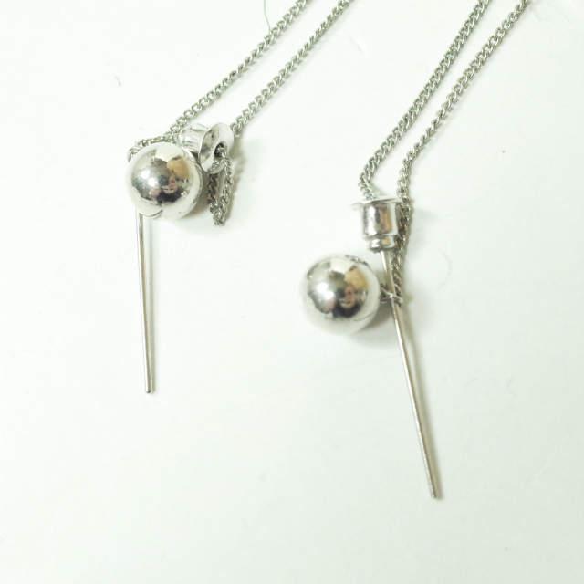 TOGA トーガ ボールチェーンピアス シルバー アクセサリー g11492 |  | 04