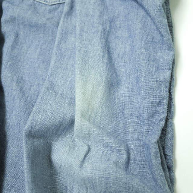 【激レア】ワコマリア 半袖シャンブレー ワークシャツ WACKO MARIA ワコマリア 日本製 Chambray Work Shirt
