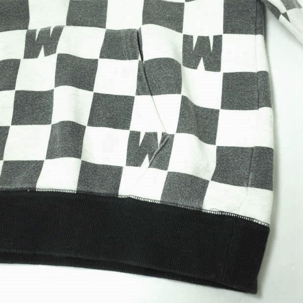 WEIRDO ウィアード 日本製 CHECKER SWEAT HOODIE チェッカーパターン 