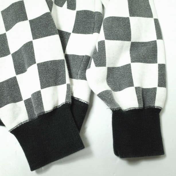 WEIRDO ウィアード 日本製 CHECKER SWEAT HOODIE チェッカーパターン 