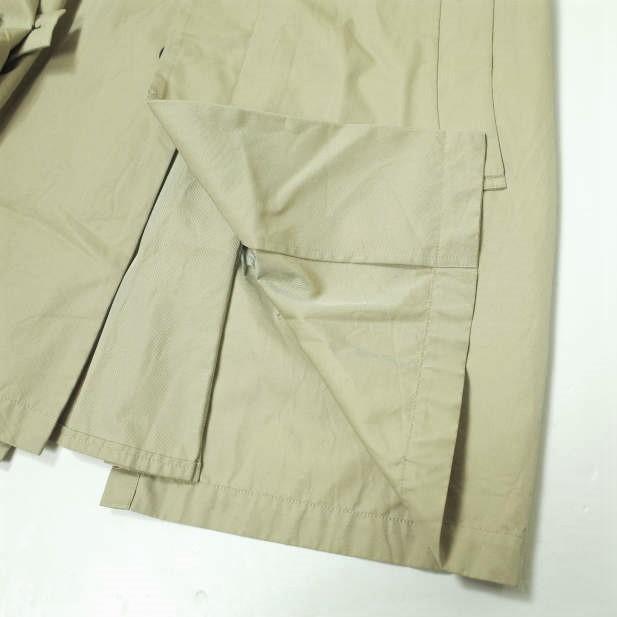 VAINL ARCHIVE x BEAUTY＆YOUTH ヴァイナルアーカイブ 別注 CHILL COAT コットンギャバ ステンカラーコート 2215BY001 L ベージュ g11531 |  | 06