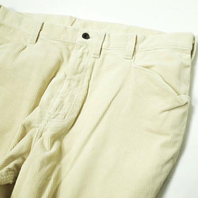 ESSAY エッセイ 日本製 GORILLA PANTS コーデュロイワイドクロップドパンツ ES03P-03 M アイボリー ゴリラ ボトムス g11573 |  | 03