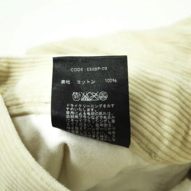 ESSAY エッセイ 日本製 GORILLA PANTS コーデュロイワイドクロップドパンツ ES03P-03 M アイボリー ゴリラ ボトムス g11573 |  | 06