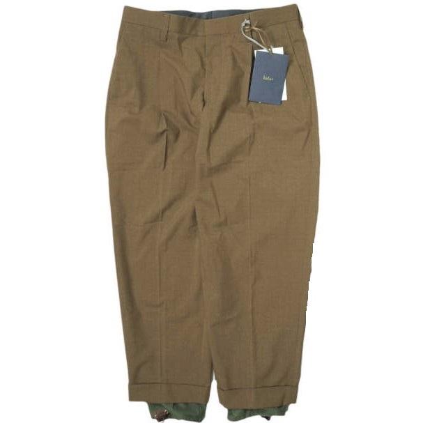 新品 kolor カラー 21SS 日本製 ウーリータフタ メッシュレイヤード1 