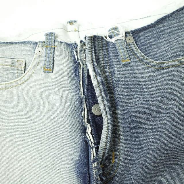 新品 Maison Margiela 10 メゾンマルジェラ 21SS Split Denim 再構築  