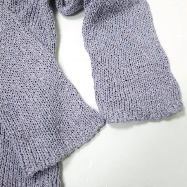 BEAUTY＆YOUTH UNITED ARROWS ビューティーアンドユース ローゲージルーズスラブニットプルオーバー 1613-199-3317 Free パープル セーター |  | 05