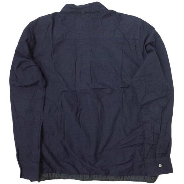 sacai サカイ 日本製 裾切り替え ドローコード オックスフォード sacai サカイ 日本製 裾切り替え ドローコード オックスフォード