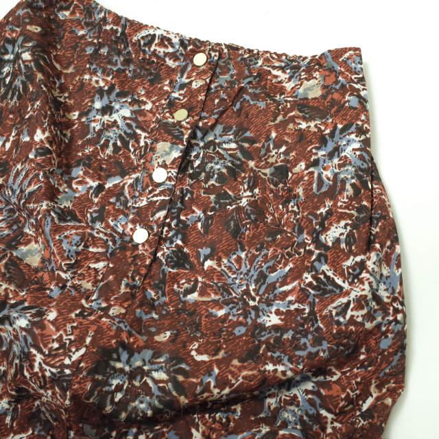 ne Quittez pas x nano universe ヌキテパ ナノユニバース 別注 POPLIN ETHNIC SKIRT ポプリンエスニックスカート マキシ 花柄 g11802 |  | 03