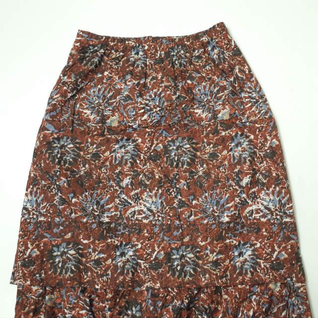 ne Quittez pas x nano universe ヌキテパ ナノユニバース 別注 POPLIN ETHNIC SKIRT ポプリンエスニックスカート マキシ 花柄 g11802 |  | 04