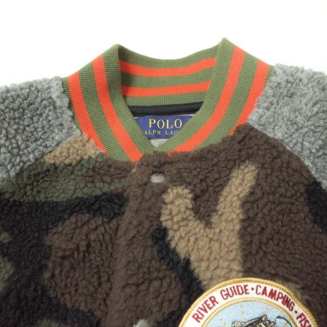 POLO RALPH LAUREN ポロ・ラルフローレン SHERPA FLEECE BOMBER JACKET フリーススタジャン 710731678001 XS Camouflage アウター g11845 |  | 03