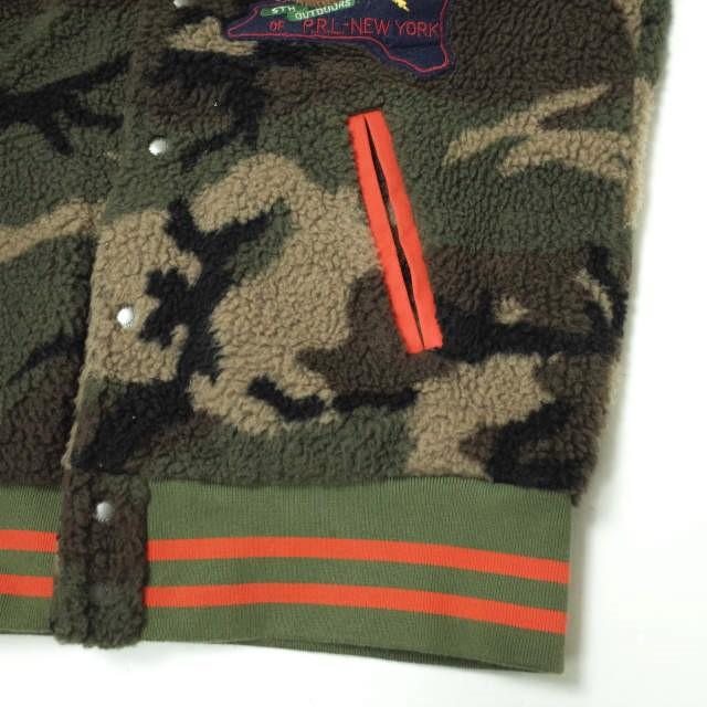 POLO RALPH LAUREN ポロ・ラルフローレン SHERPA FLEECE BOMBER JACKET フリーススタジャン 710731678001 XS Camouflage アウター g11845 |  | 04