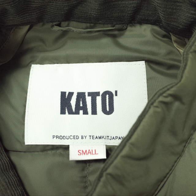 KATO カトー 日本製 キルトダウンジャケット KD630191-160414 S OLIVE スタンドカラー キルティング アウター g11853 |  | 02