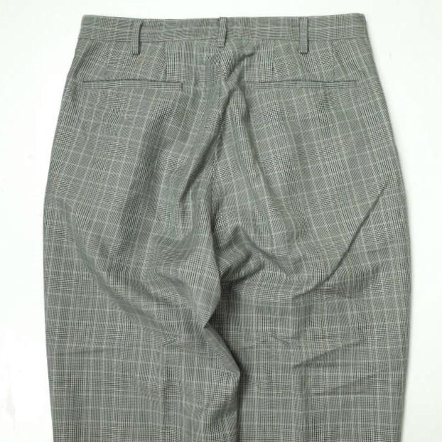 green label relaxing UNITED ARROWS アローズ CM TWチェック 2プリーツワイドテーパードパンツ 機能性生地 3214-139-2927 S グレー g11870 |  | 04