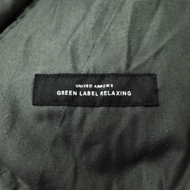 green label relaxing UNITED ARROWS アローズ CM TWチェック 2プリーツワイドテーパードパンツ 機能性生地 3214-139-2927 S グレー g11870 |  | 06