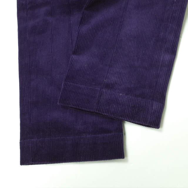 【strausskk】 ラルフローレン 紫コーデュロイパンツ RALPH LAUREN ラルフローレン パープル コーデュロイ パンツ 紫