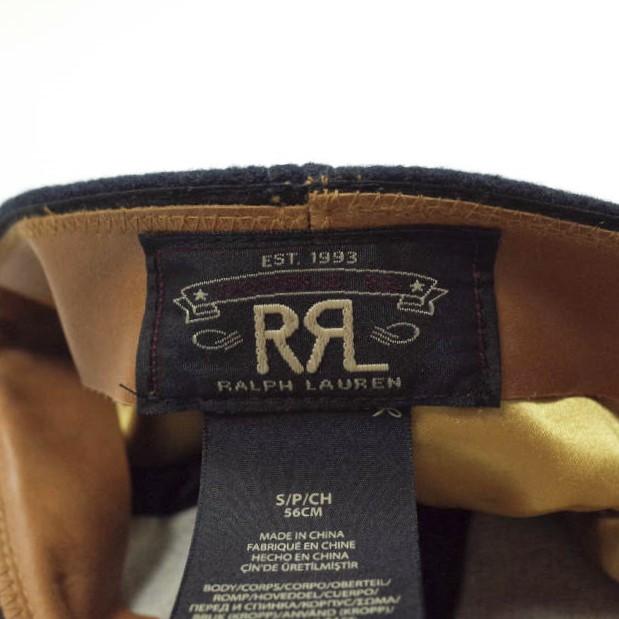 RRL ダブルアールエル 1930S WOOL BASEBALL CAP ウールフェルト ベース