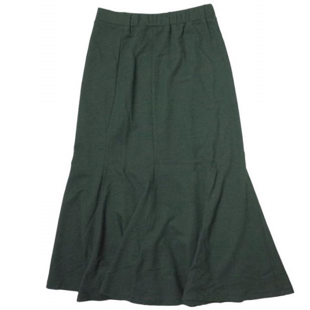 Robes＆Confections 22AW 日本製 Super 120's Washable Double Jersey Mermaid Skirt マーメイドスカート HRC-S01-100F 1 グリーン g11974 |  | 01