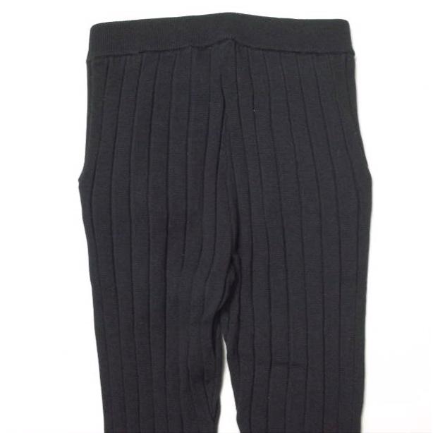 AULA AILA アウラアイラ 20AW リブパンツ 1204-06007 0 BLACK イージー ボトムス g11984 |  | 03