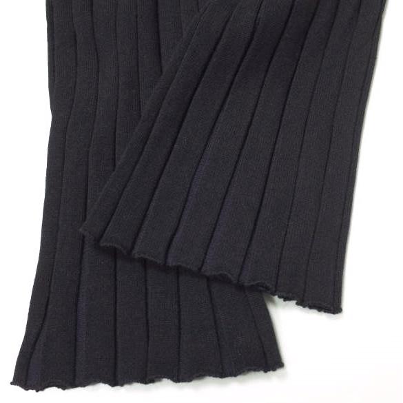 AULA AILA アウラアイラ 20AW リブパンツ 1204-06007 0 BLACK イージー ボトムス g11984 |  | 04