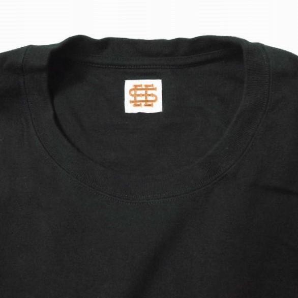 SEE SEE シーシー 日本製 SUPER BIG ROUND LS POCKET TEE スーバー