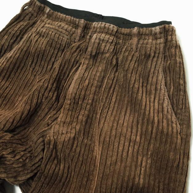 SASQUATCHfabrix. サスクワァッチファブリックス 17AW CORDUROY PANTS コーデュロイワイドイージーパンツ 17AW-PA9-009 S ブラウン g12009 |  | 02