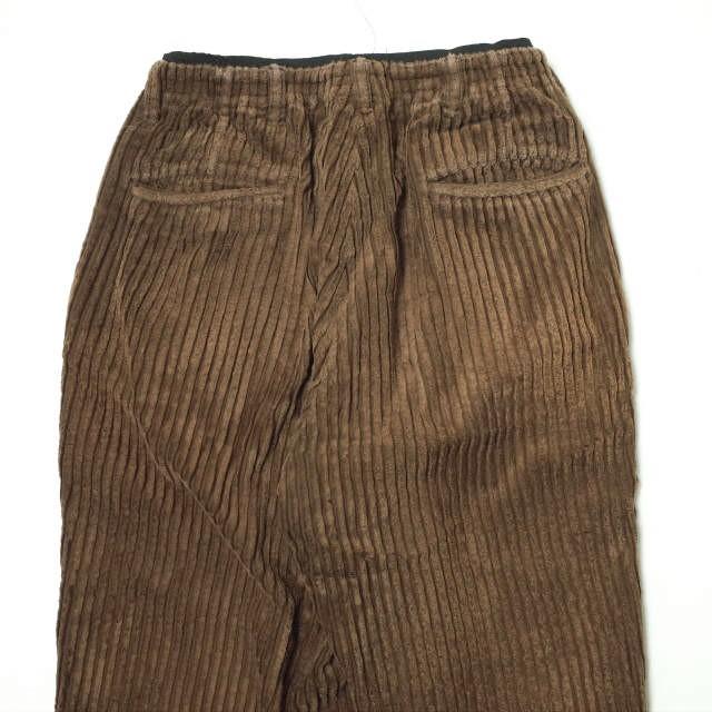 SASQUATCHfabrix. サスクワァッチファブリックス 17AW CORDUROY PANTS コーデュロイワイドイージーパンツ 17AW-PA9-009 S ブラウン g12009 |  | 04