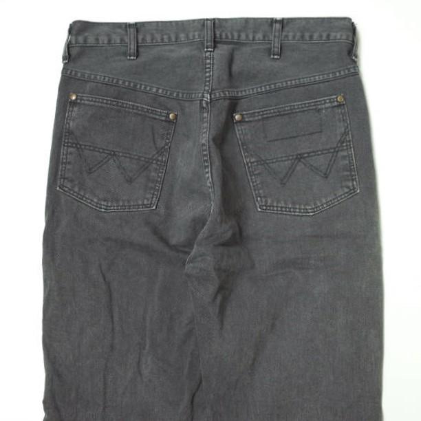 Ron Herman x Wrangler ロンハーマン ラングラー 別注 日本製 クラッシュ加工クロップドデニムパンツ WS0057 M FADE BLACK ジーンズ g12013 |  | 04