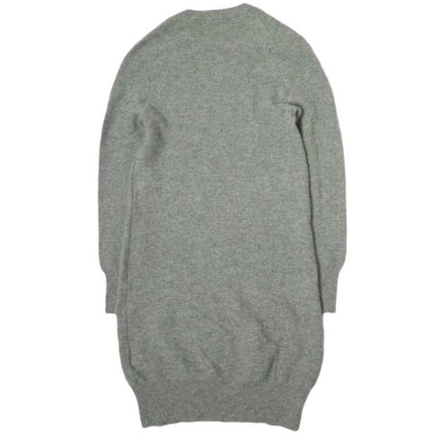 ALEXANDER WANG アレキサンダーワン Uネックロングニット 796-57001 XS グレー セーター プルオーバー ワンピース トップス g12085 |  | 01