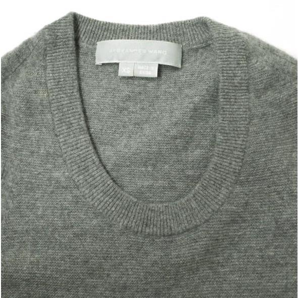ALEXANDER WANG アレキサンダーワン Uネックロングニット 796-57001 XS グレー セーター プルオーバー ワンピース トップス g12085 |  | 03