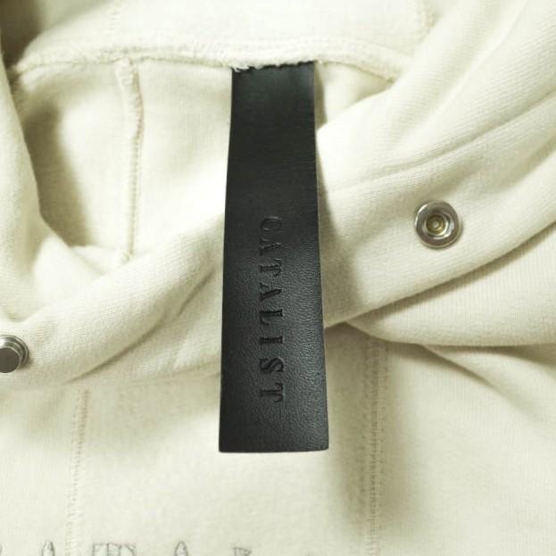 cvtvlist カタリスト 21AW Logo Embroidery Hoodie 表裏切り替え 