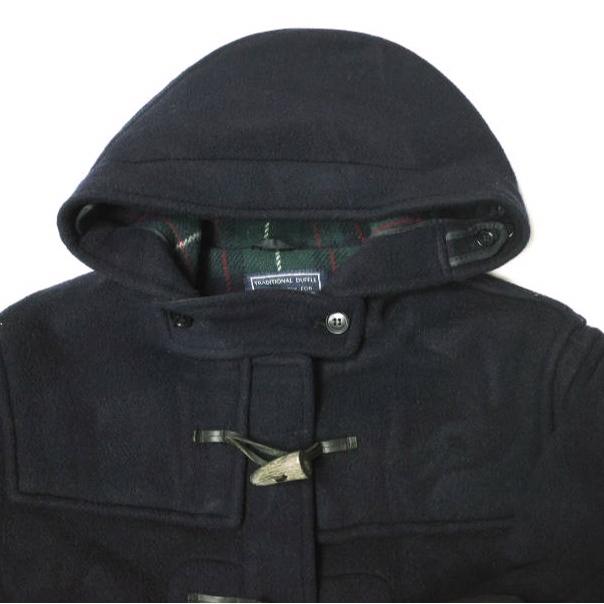 LANDS' END x Gloverall ランズエンド グローバーオール 別注 イギリス製 80s メルトンウールダッフルコート WOMENS 16 NAVY ヴィンテージ |  | 03
