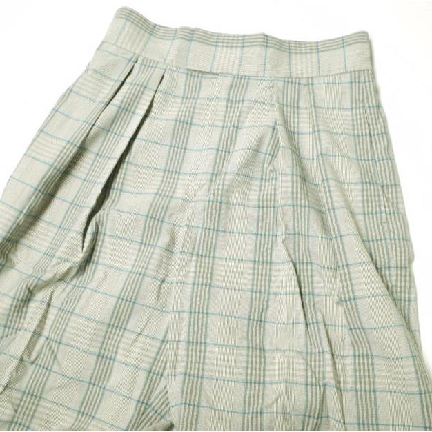 新品 green label relaxing UNITED ARROWS グリーンレーベルリラクシング チェックタックワイドパンツ 3614-199-2406 38 グレー 2タック |  | 05