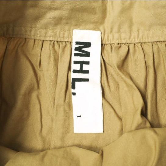 MHL. エムエイチエル マーガレットハウエル コットンツイル ラップスカート 578-232272 1 ベージュ ボトムス g12117 |  | 02