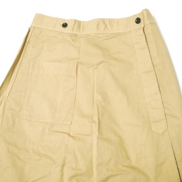 MHL. エムエイチエル マーガレットハウエル コットンツイル ラップスカート 578-232272 1 ベージュ ボトムス g12117 |  | 03