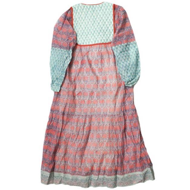 SZ Blockprints x Ron Herman エスゼット ブロックプリント SILK J D Pineapple Print Kitty Dress パイナップル柄 ワンピース S g12133 |  | 01