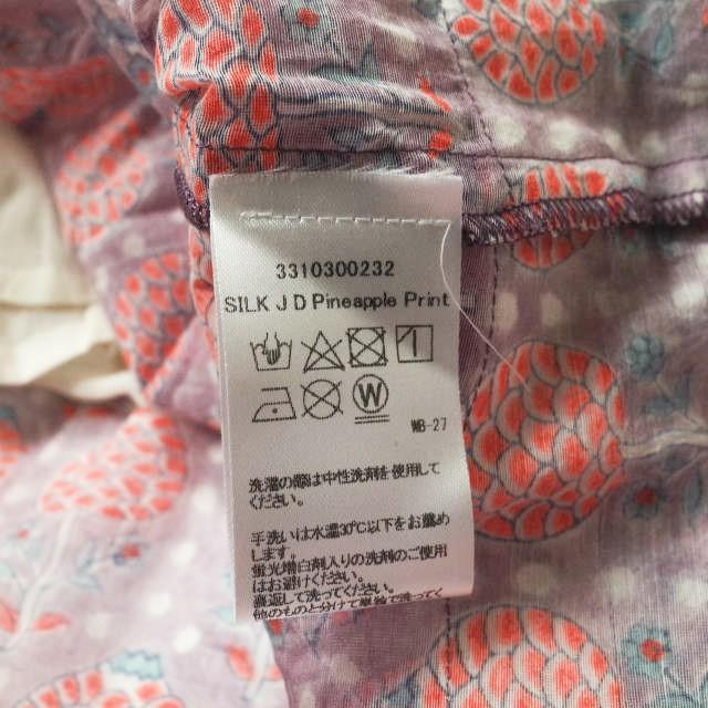 SZ Blockprints x Ron Herman エスゼット ブロックプリント SILK J D Pineapple Print Kitty Dress パイナップル柄 ワンピース S g12133 |  | 08