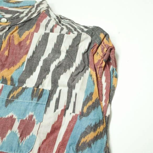 Engineered Garments エンジニアードガーメンツ 22SS イカット柄 ノースリーブバンドカラーワンピース 1 ロング ドレス g12135 |  | 04