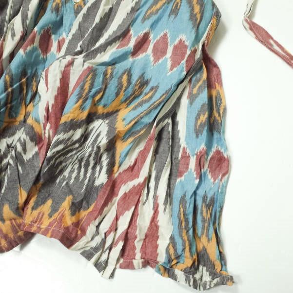 Engineered Garments エンジニアードガーメンツ 22SS イカット柄 ノースリーブバンドカラーワンピース 1 ロング ドレス g12135 |  | 05