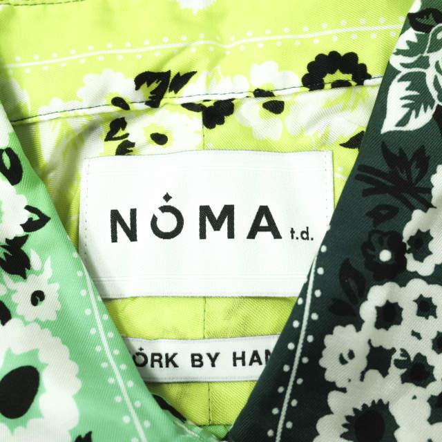 NOMA t.d. ノーマティーディー 22AW ドローユアガーデンシャツワンピース N34-DR02 ライトグリーン 長袖 キュプラ WORK BY HAND g12136 |  | 02