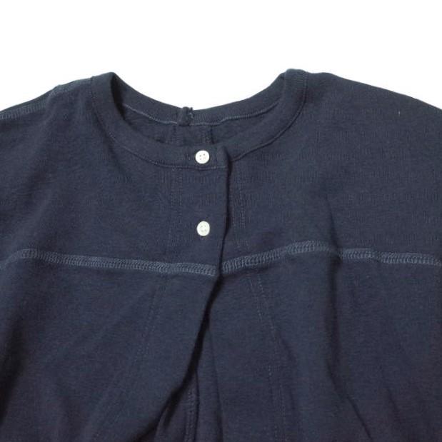 BEAMS BOY ビームスボーイ 22AW リブ ユーロヴィンテージ ワンピース 13-26-0003-101 ONE SIZE ネイビー 長袖 トップス g12145 |  | 04