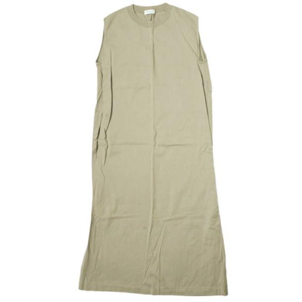BEAUTY＆YOUTH UNITED ARROWS ビューティーアンドユース コットンスリットノースリーブワンピース 1626-225-5234 ベージュ Tシャツ g12160 | 
