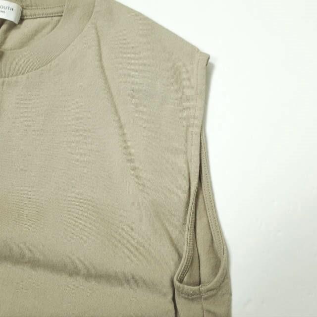 BEAUTY＆YOUTH UNITED ARROWS ビューティーアンドユース コットンスリットノースリーブワンピース 1626-225-5234 ベージュ Tシャツ g12160 |  | 04