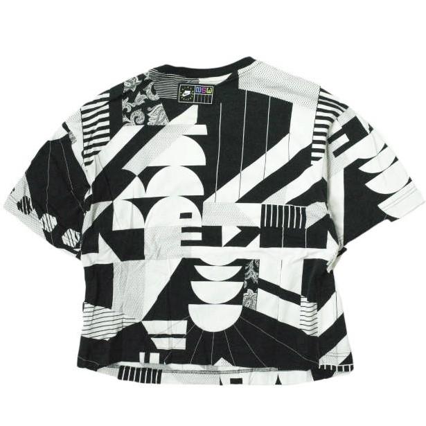 NIKE SPORTSWEAR NSW ナイキ スポーツウェア AS W NSW NSP TOP SS 総柄プリントTシャツ AT0565-101 L ブラック/ホワイト トップス g12164 |  | 01