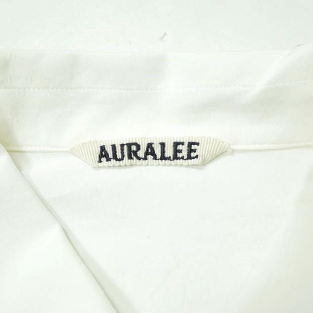AURALEE オーラリー 日本製 WASHED FINX TWILL BIG SHIRTS ウォッシュ
