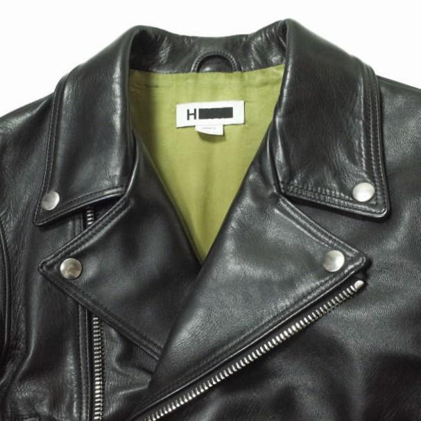 H BEAUTY&YOUTH エイチ ビューティーアンドユース 日本製 HORSE LEATHER DOUBLE RIDERS ホースレザーダブルライダースジャケット 1225-299-8014 S ブラック 革ジャン アウター【中古】【H BEAUTY&YOUTH】 H BEAUTY＆YOUTH エイチ 日本製 HORSE LEATHER DOUBLE RIDERS ホース