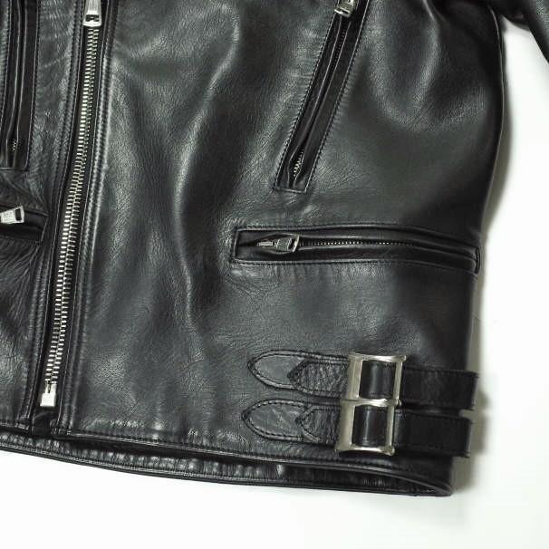 H BEAUTY＆YOUTH エイチ 日本製 HORSE LEATHER DOUBLE RIDERS ホース