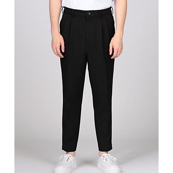 EN ROUTE アンルート 日本製 ポリエステルツイル2プリーツパンツ 7114-236-0294 1 BLACK テーパード ユナイテッドアローズ ボトムス g12210 |  | 08