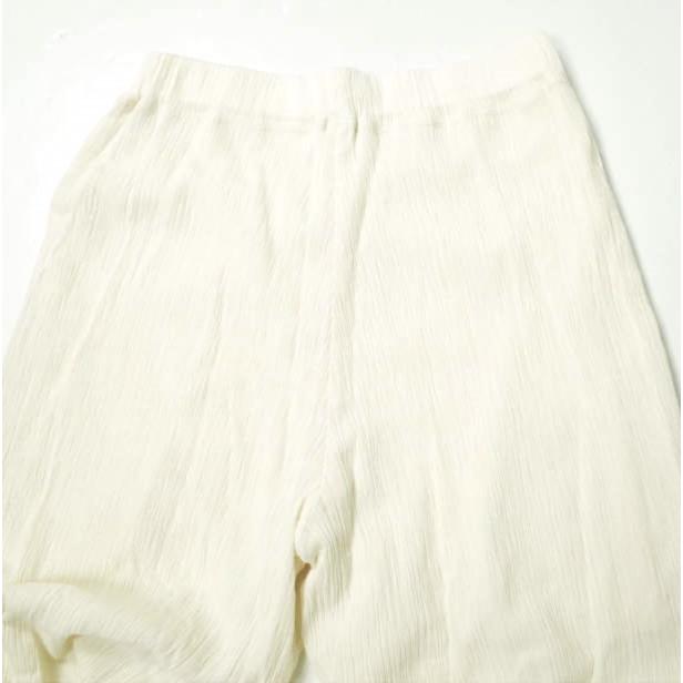 BEAUTY＆YOUTH UNITED ARROWS ビューティーアンドユース クレープイージーワイドパンツ ウォッシャブル 1614-225-5353 オフホワイト g12221 |  | 04